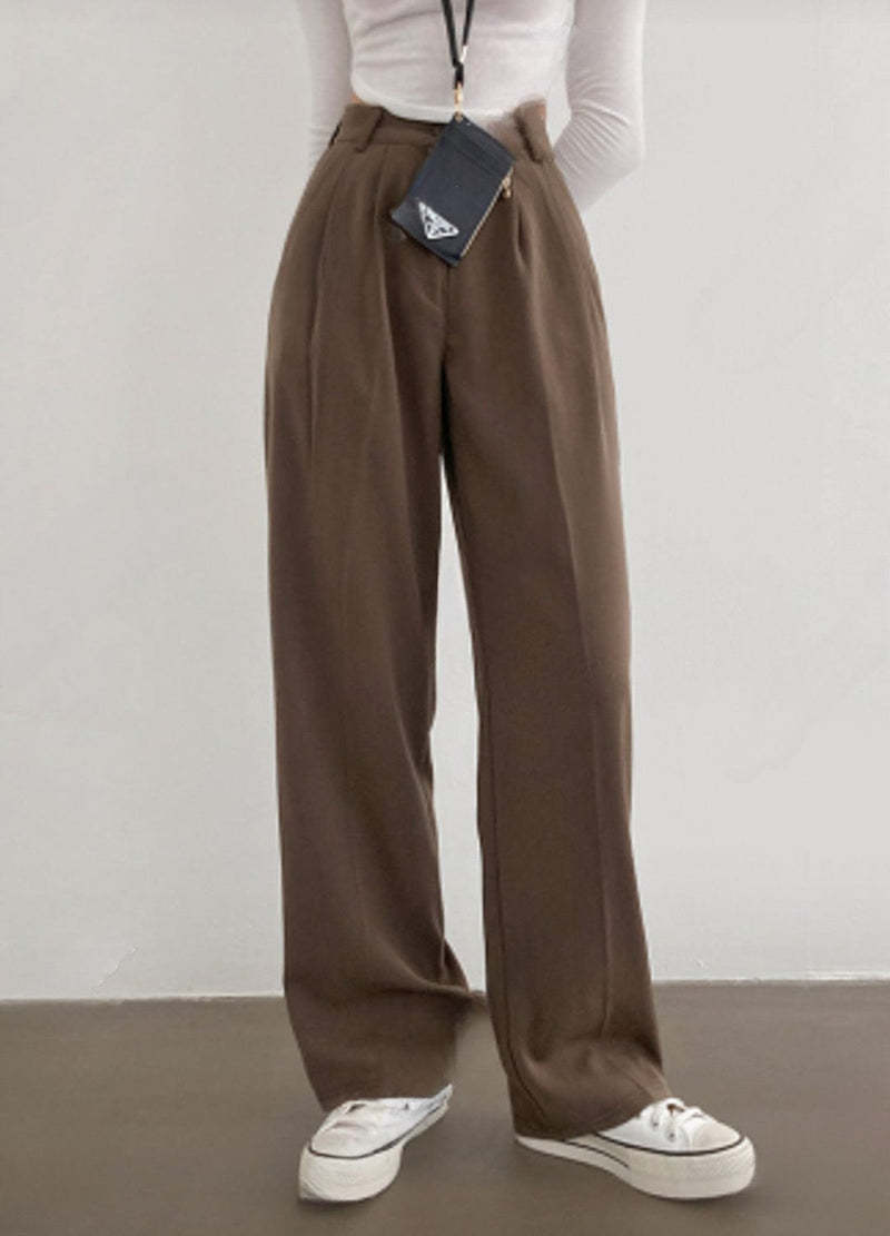 F/W WIDE-FIT SLACKS ( 2 COLORS )