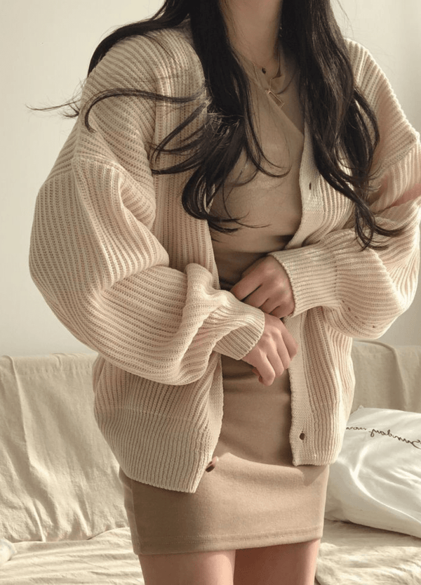 MUST-HAVE CARDIGAN KNIT ( 3 COLORS )