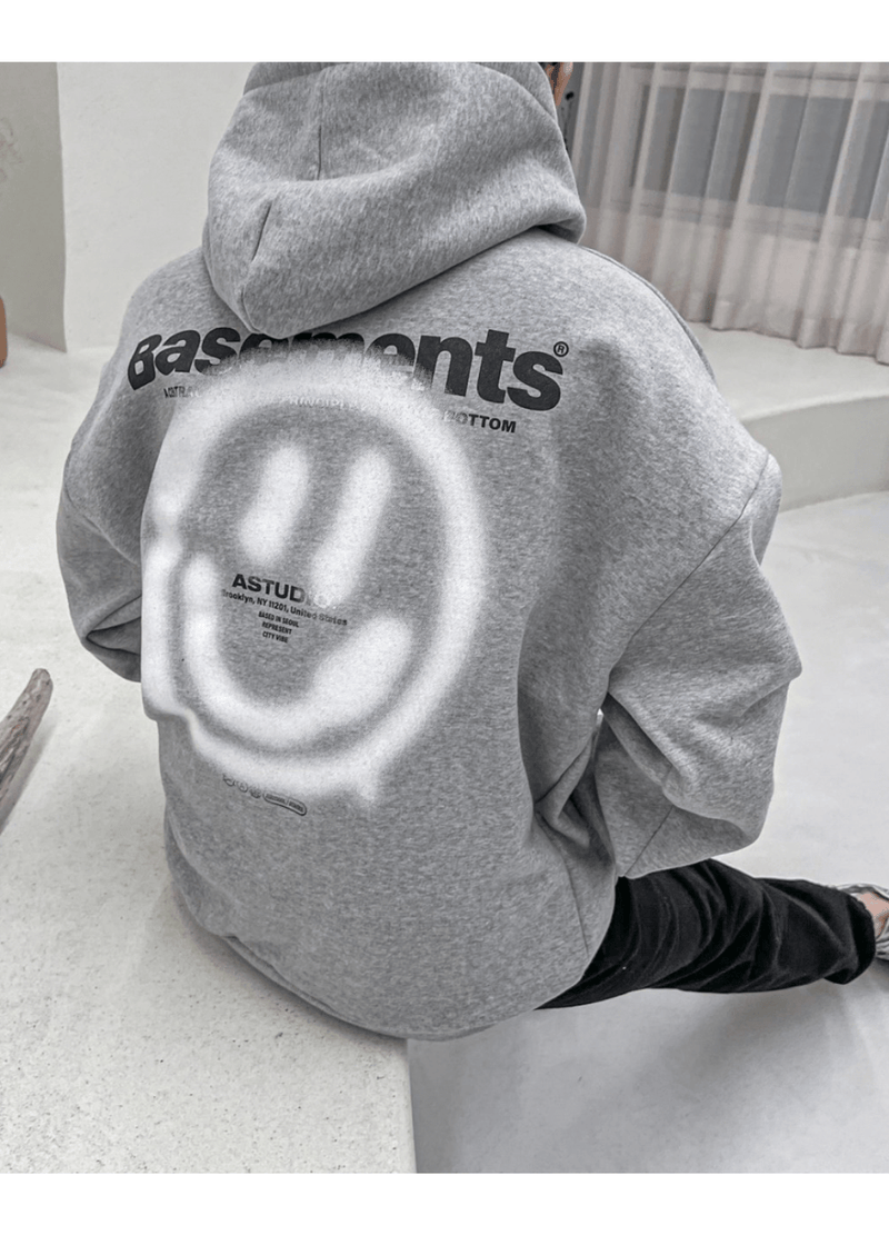 BASEMENTS FLEECE-LINED HOODIE ( 2 COLORS )