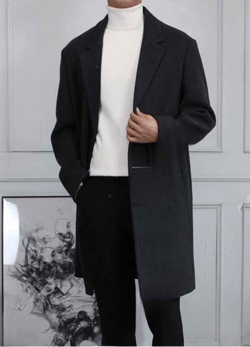 F/W WOOL SINGLE COAT ( 2 COLORS )