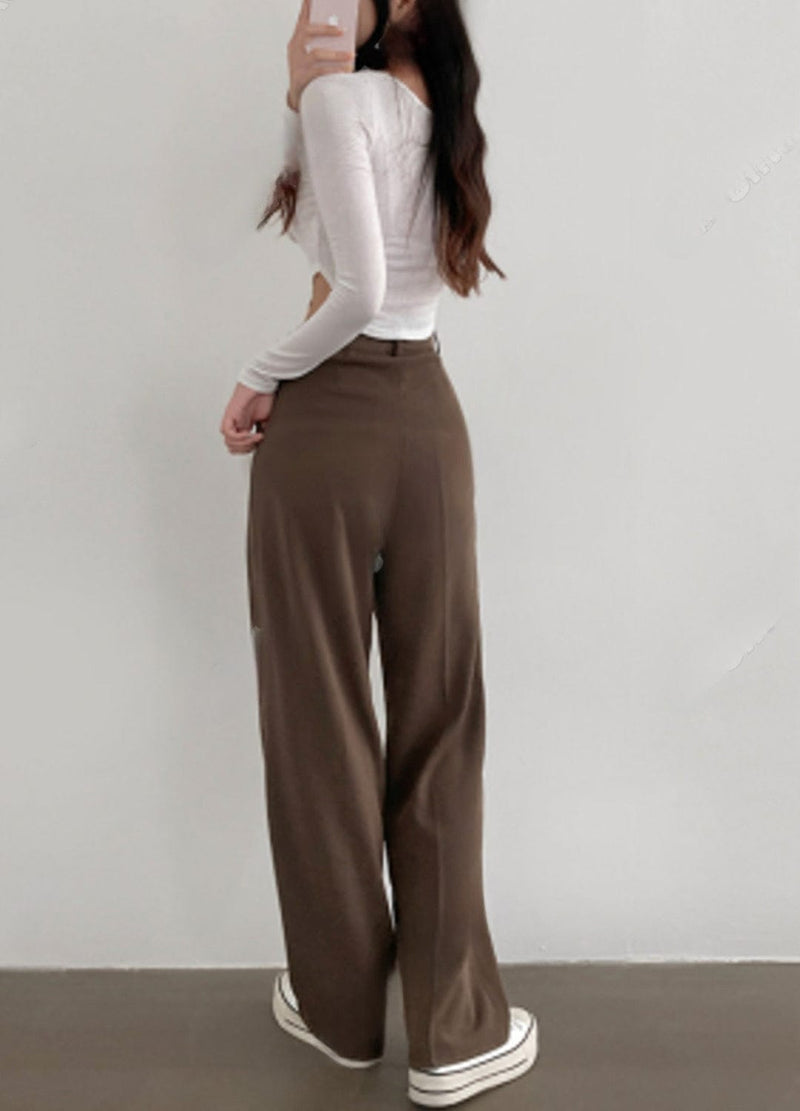 F/W WIDE-FIT SLACKS ( 2 COLORS )