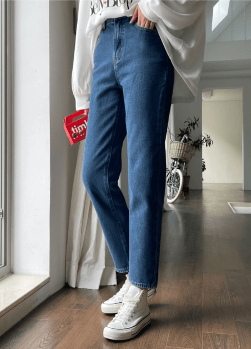 HALF BANDING DENIM ( 2 COLORS )