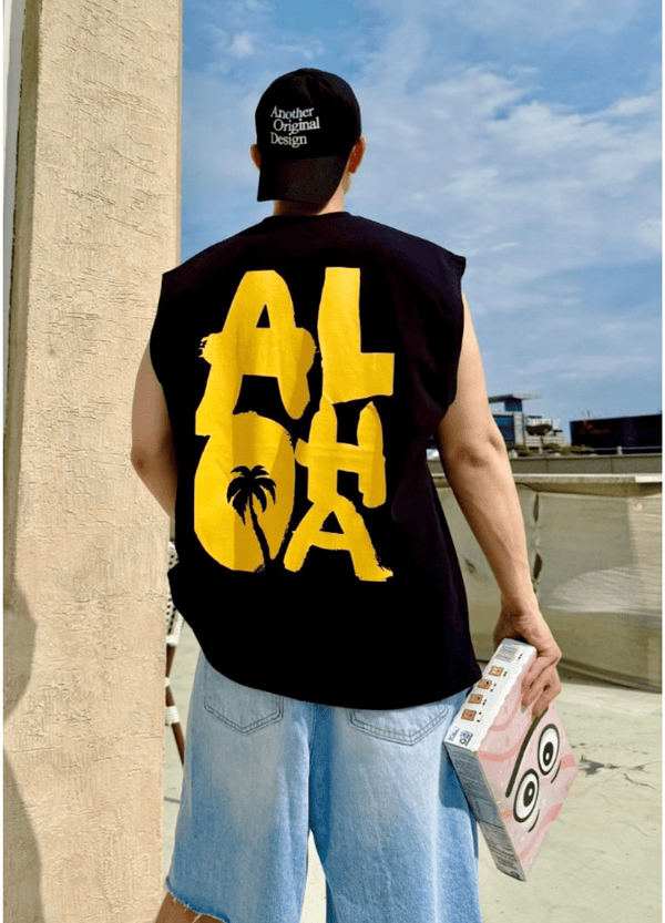 ALOHA SLEEVELESS ( 3 COLORS )