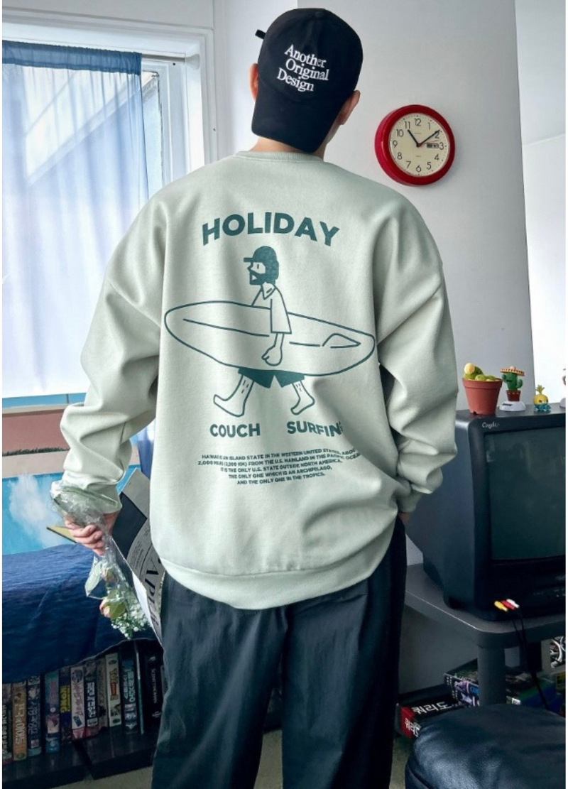 HOLIDAY SWEATSHIRT ( 2 COLORS )