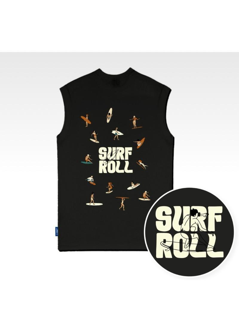 SURFROLL SLEEVELESS ( 2 COLORS )
