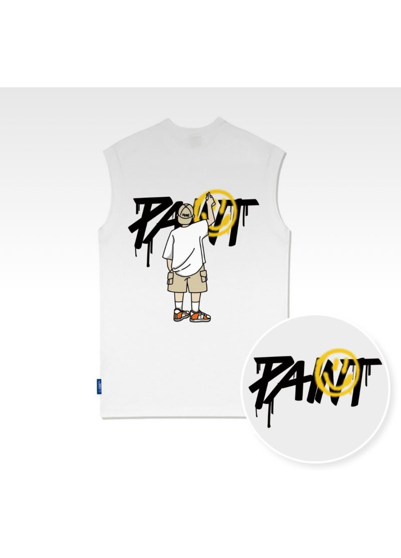PAINT SLEEVELESS ( 2 COLORS )