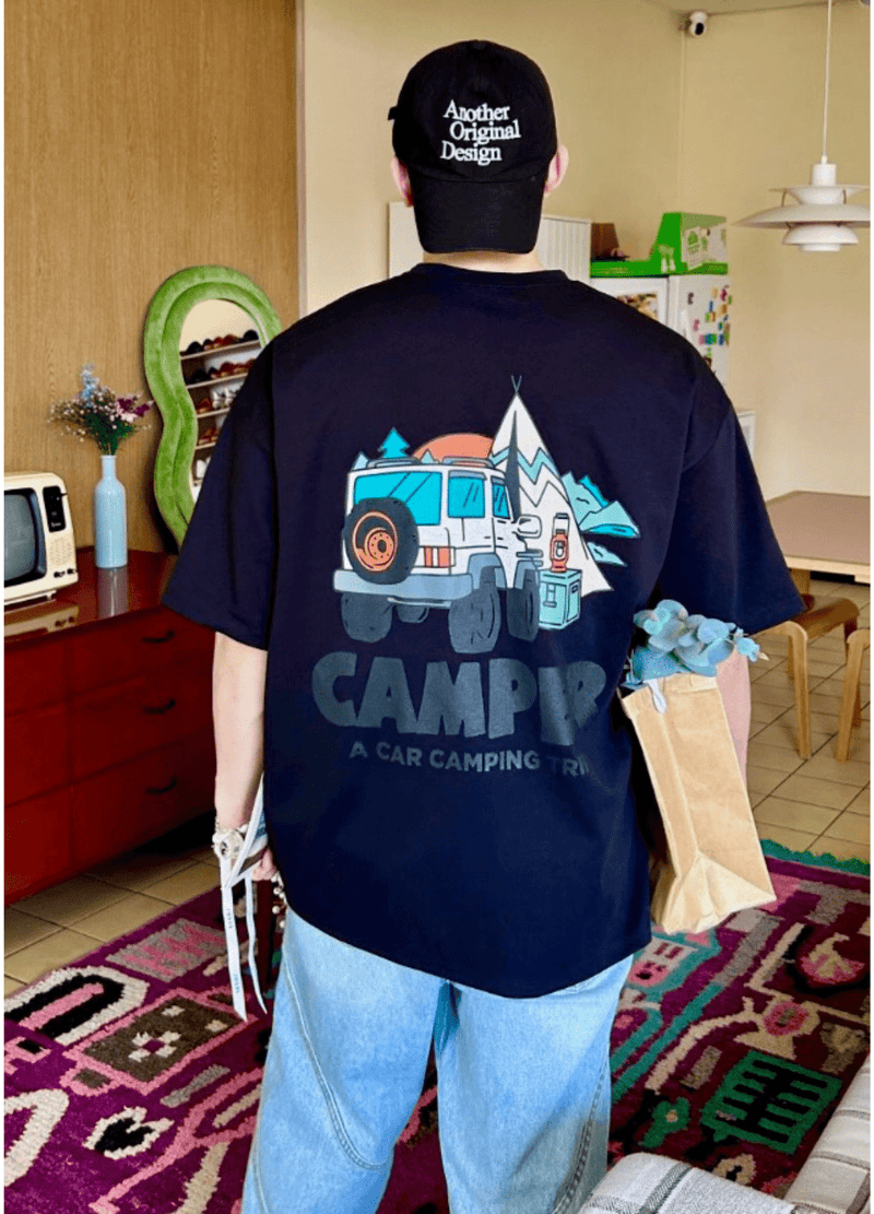 CAMPER T-SHIRT ( 3 COLORS )