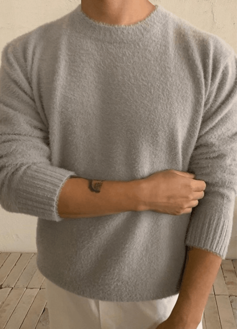 MOHAIR SOFT KNIT ( 4 COLORS )