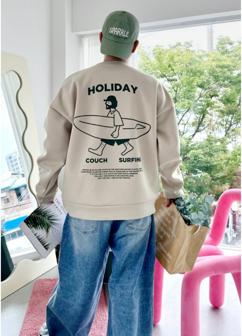 HOLIDAY SWEATSHIRT ( 2 COLORS )