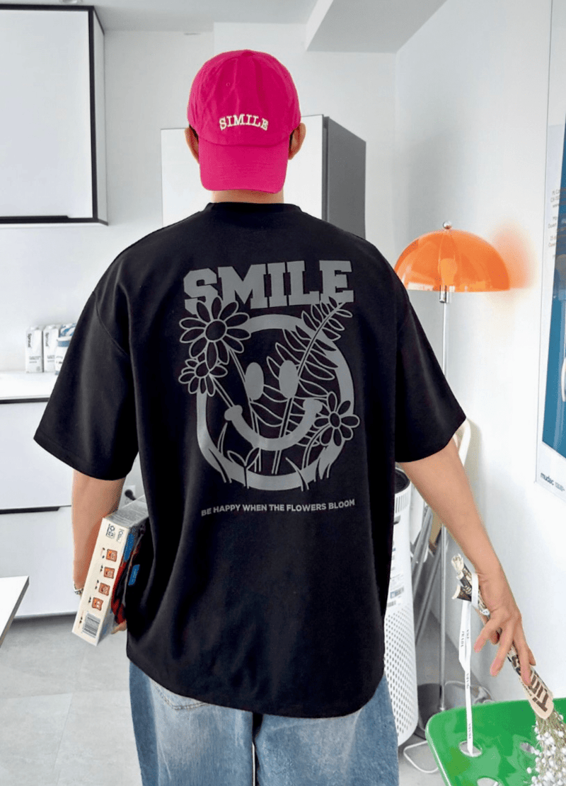 SMILE T-SHIRTS ( 2 COLORS )