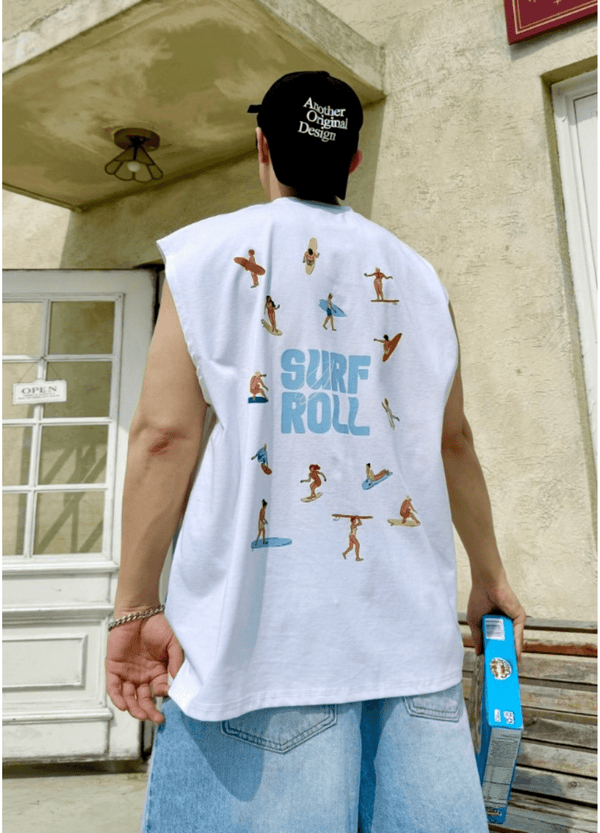 SURFROLL SLEEVELESS ( 2 COLORS )
