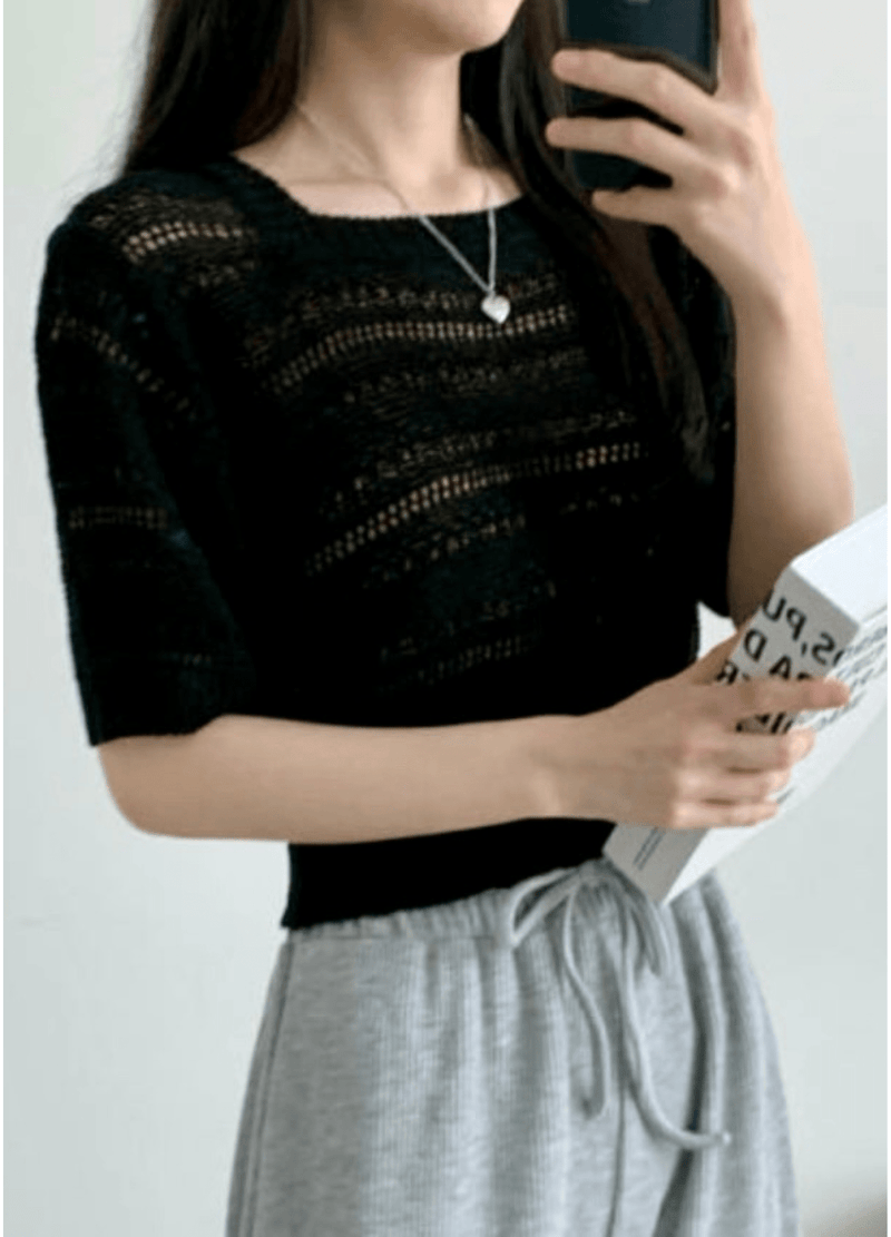 SUMMER SCASI BOUCLE KNIT ( 3 COLORS )