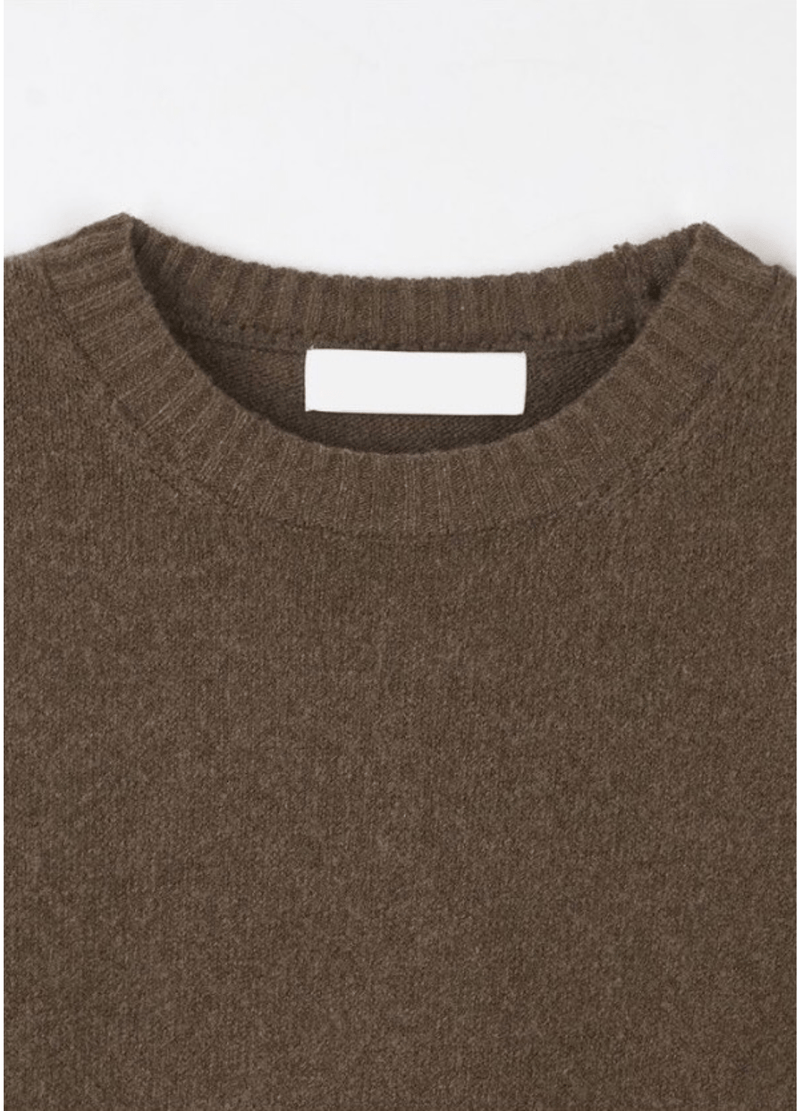SOFT WOOL BLEND KNIT ( 4 COLORS )