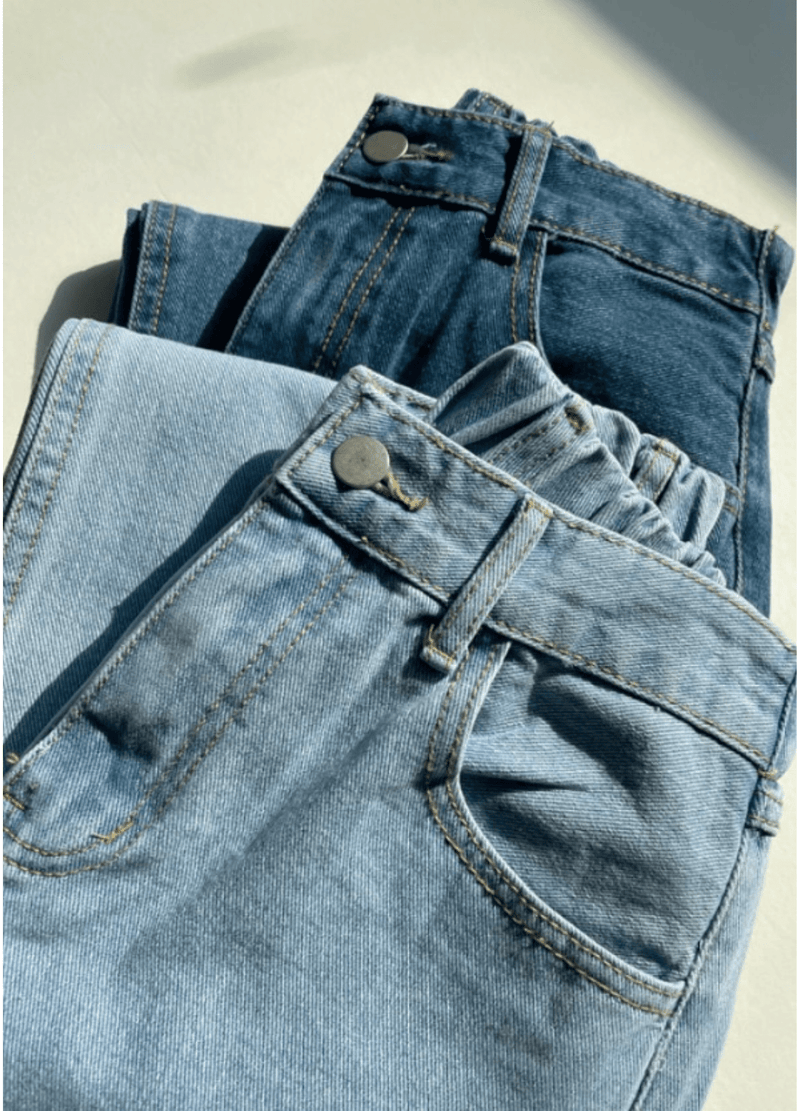 HALF BANDING DENIM ( 2 COLORS )