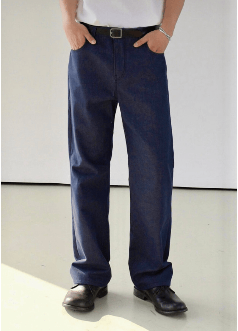 NON FADE RAW DENIM