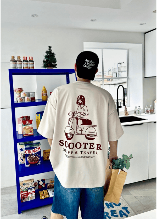 SCOOTER T-SHIRT ( 2 COLORS )