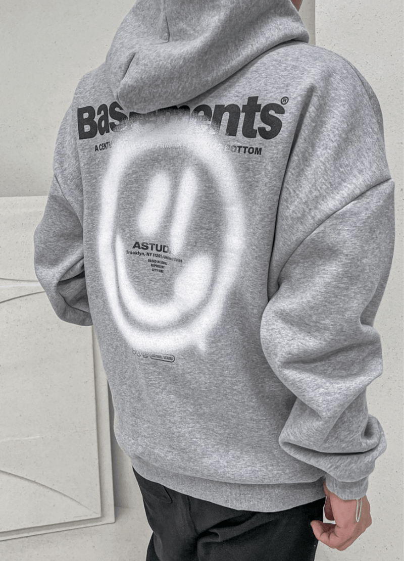 BASEMENTS FLEECE-LINED HOODIE ( 2 COLORS )