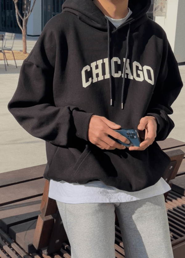 CHICAGO FLEECE-LINED HOODIE