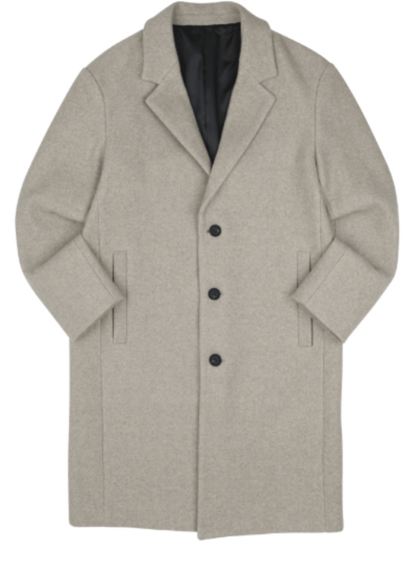 F/W WOOL SINGLE COAT ( 2 COLORS )