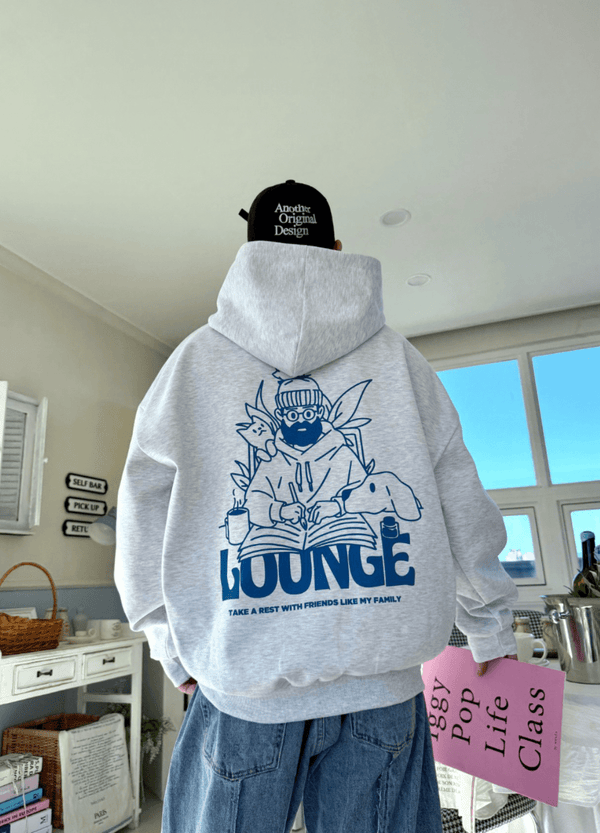 LOUNGE HOODIE ( 2 COLORS )