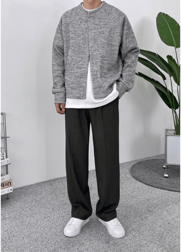 SINGLE BUTTON CARDIGAN ( 3 COLORS )