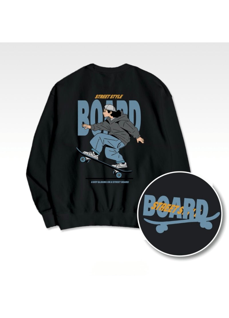 BOARD SWEATSHIRTS ( 2 COLORS )