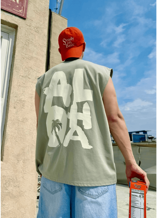 ALOHA SLEEVELESS ( 3 COLORS )