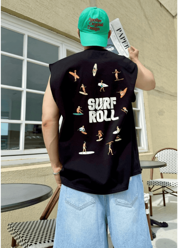 SURFROLL SLEEVELESS ( 2 COLORS )