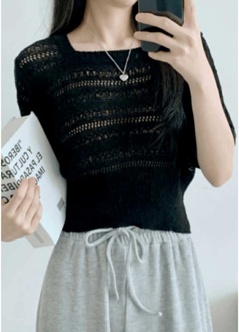 SUMMER SCASI BOUCLE KNIT ( 3 COLORS )