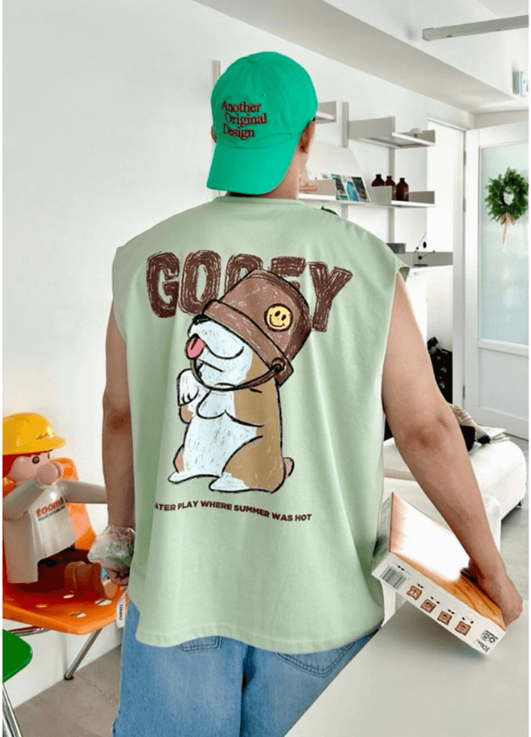 GOOFY SLEEVELESS ( 3 COLORS )