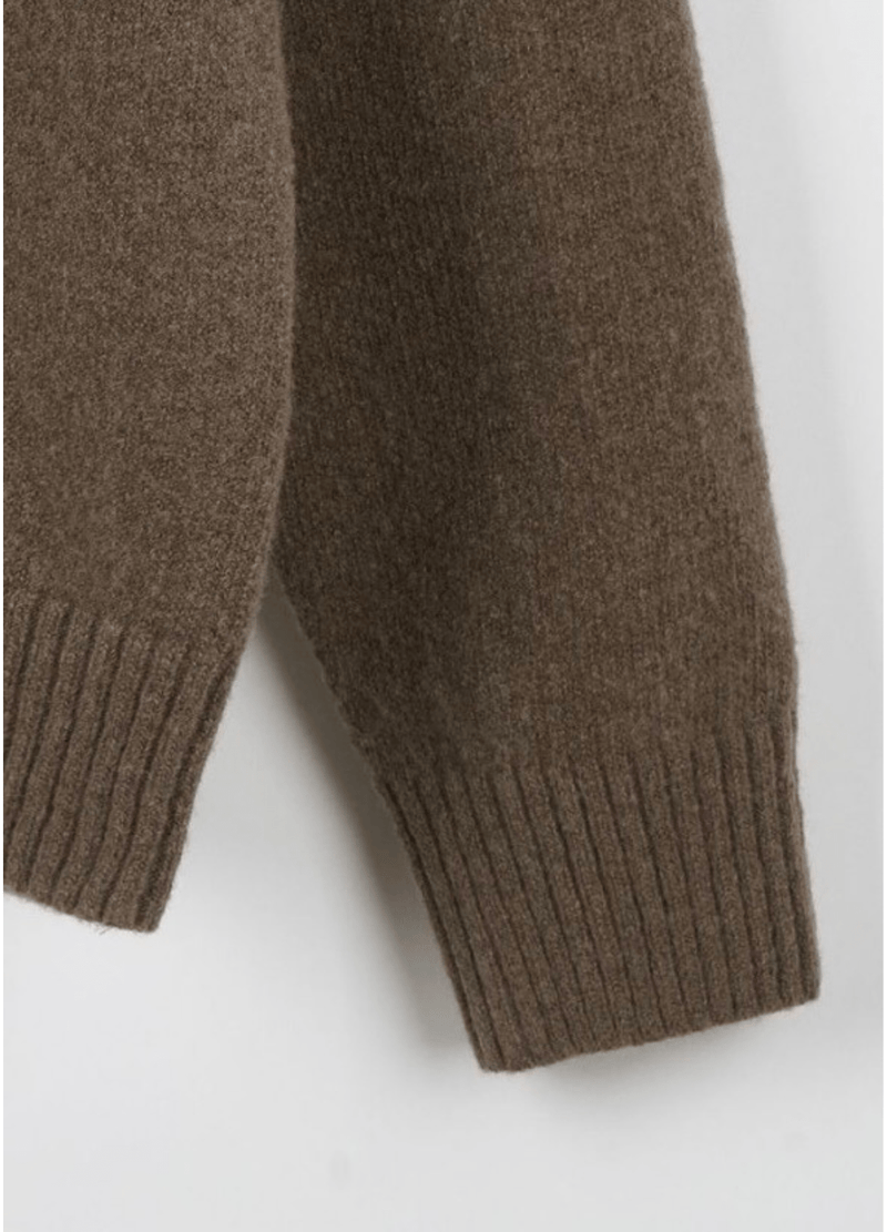 SOFT WOOL BLEND KNIT ( 4 COLORS )