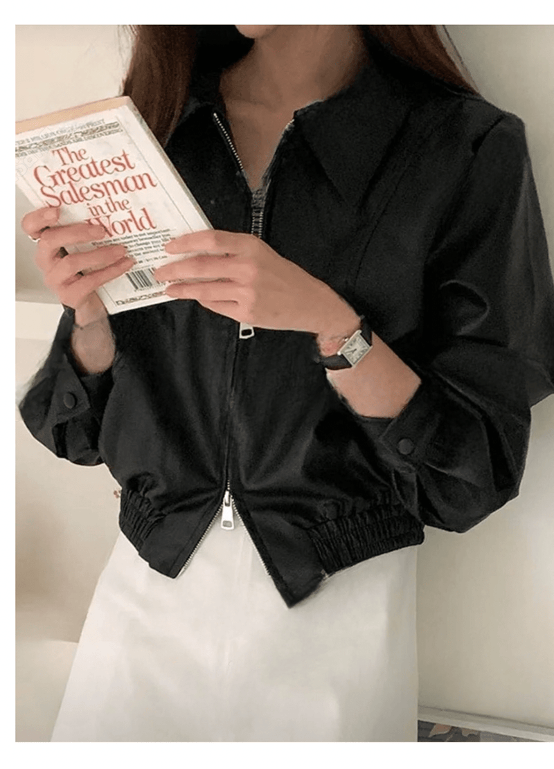 TWO-WAY LEATHER JACKET