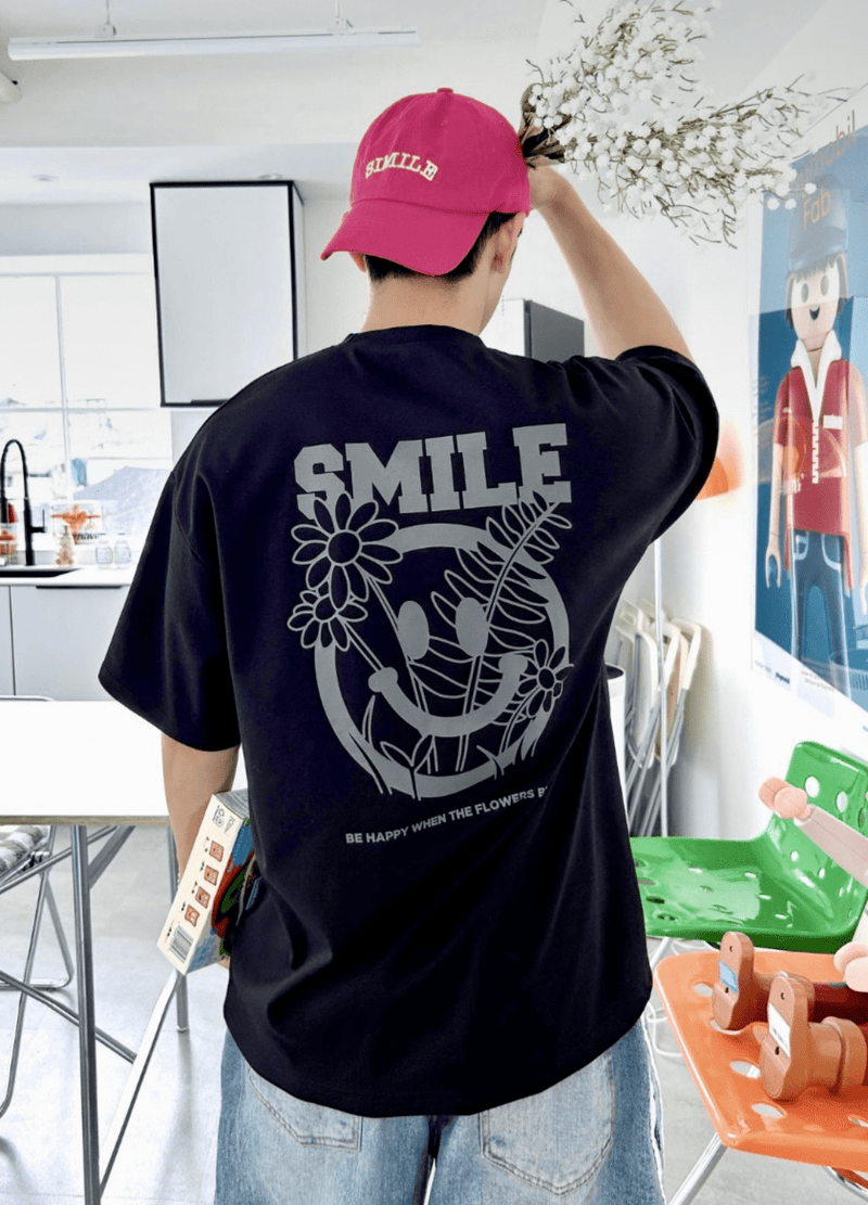 SMILE T-SHIRTS ( 2 COLORS )