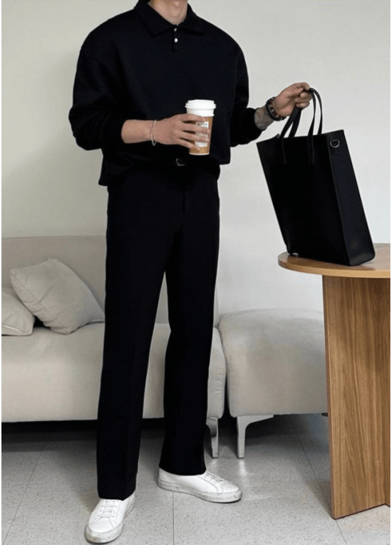 FLEECE-LINED COLLAR SHIRTS ( 3 COLORS )