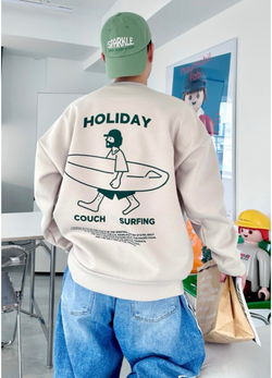 HOLIDAY SWEATSHIRT ( 2 COLORS )