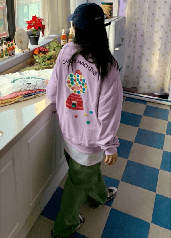 CANDY MACHINE SWEATSHIRT ( 2 COLORS )