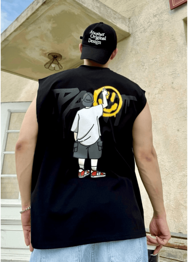 PAINT SLEEVELESS ( 2 COLORS )
