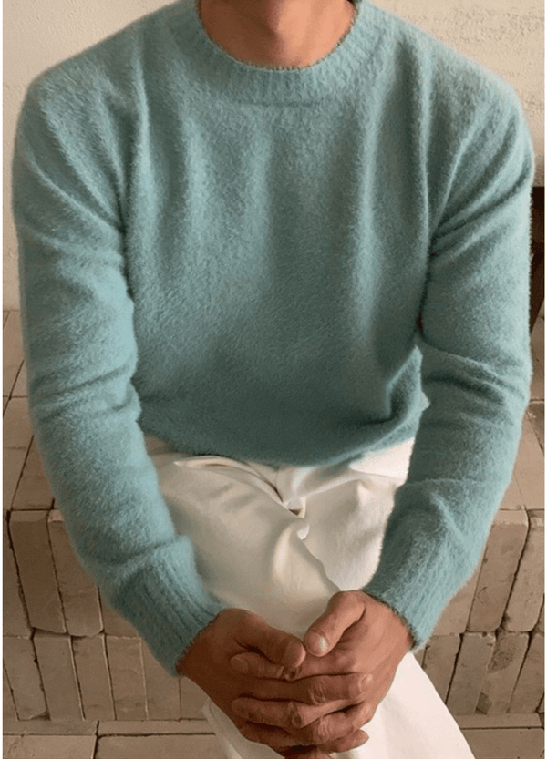 MOHAIR SOFT KNIT ( 4 COLORS )