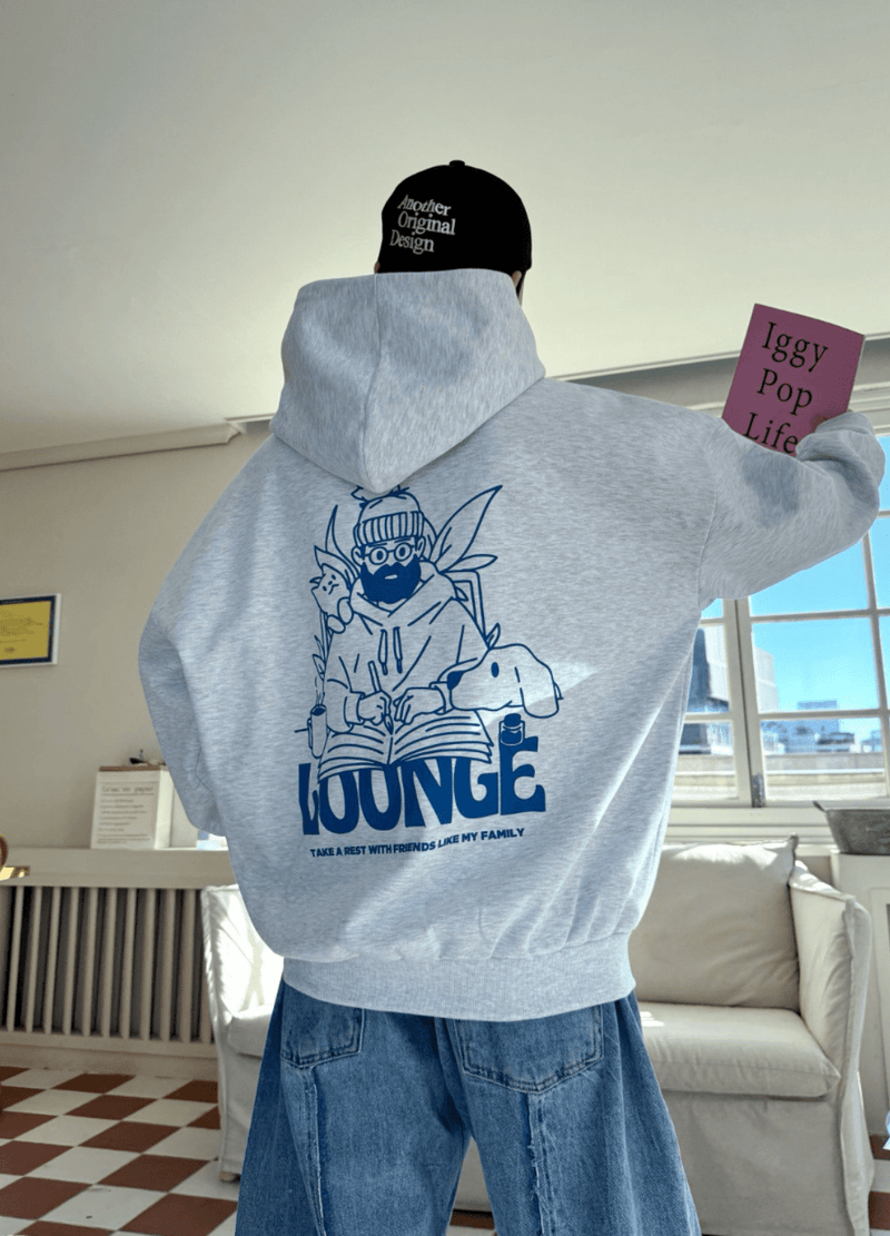 LOUNGE HOODIE ( 2 COLORS )