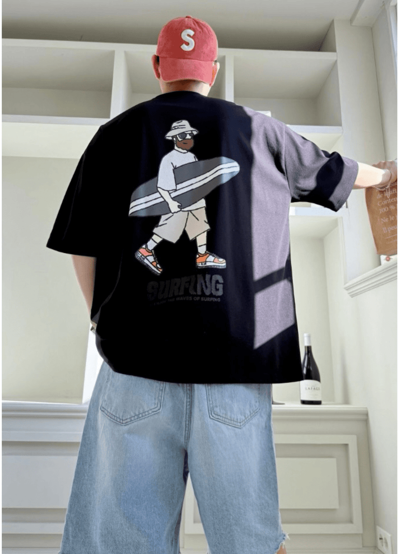 SURF T-SHIRTS ( 2 COLORS )