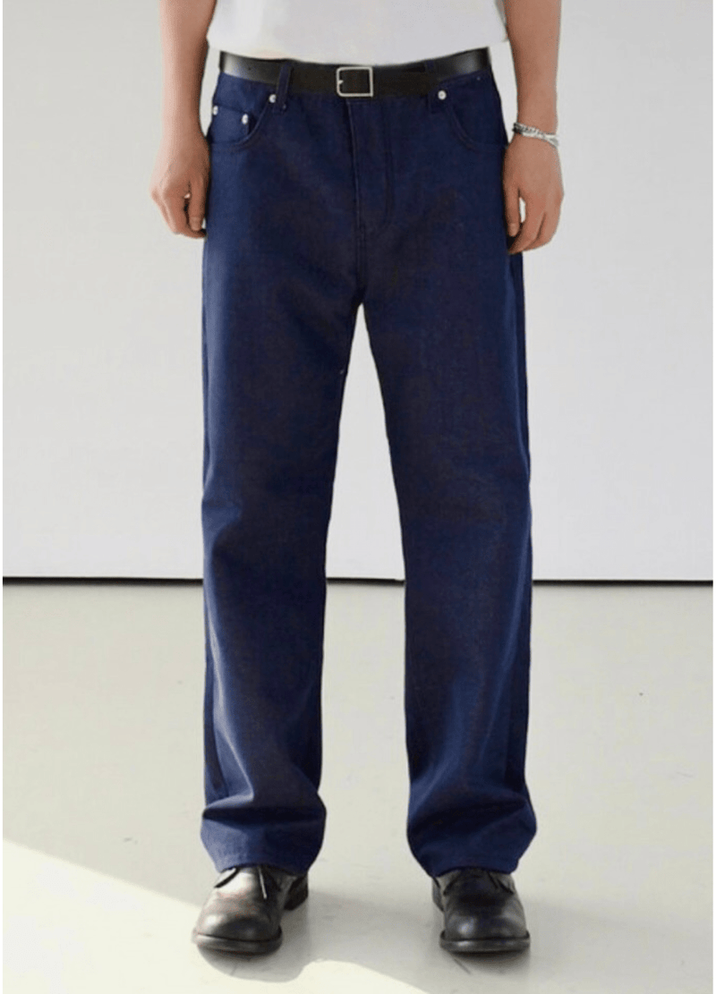 NON FADE RAW DENIM
