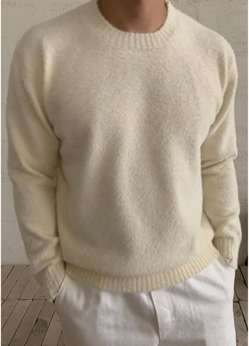 MOHAIR SOFT KNIT ( 4 COLORS )