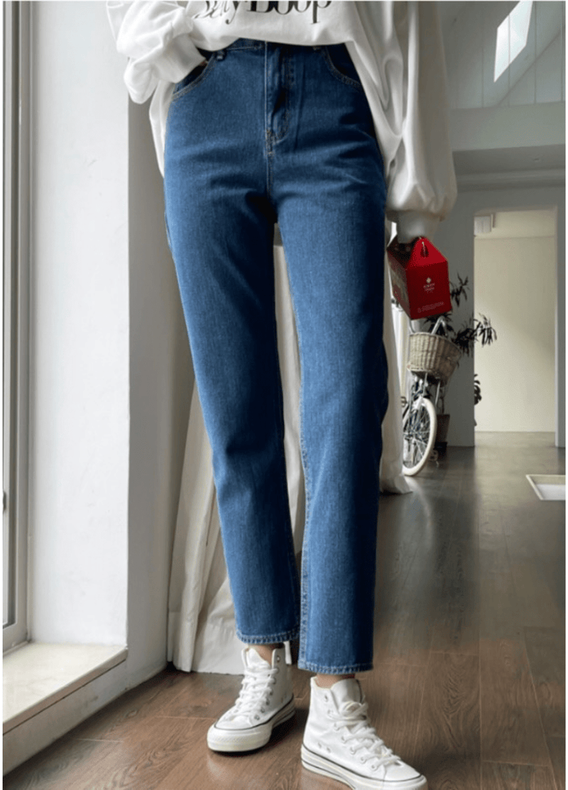 HALF BANDING DENIM ( 2 COLORS )
