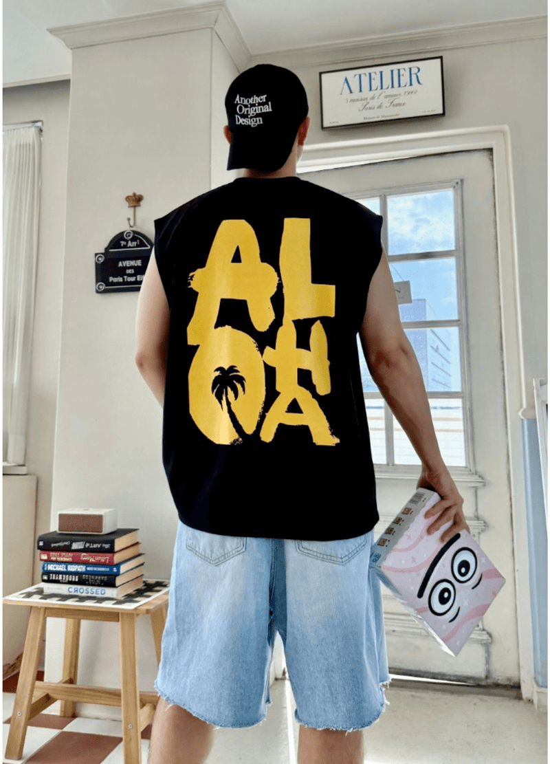 ALOHA SLEEVELESS ( 3 COLORS )