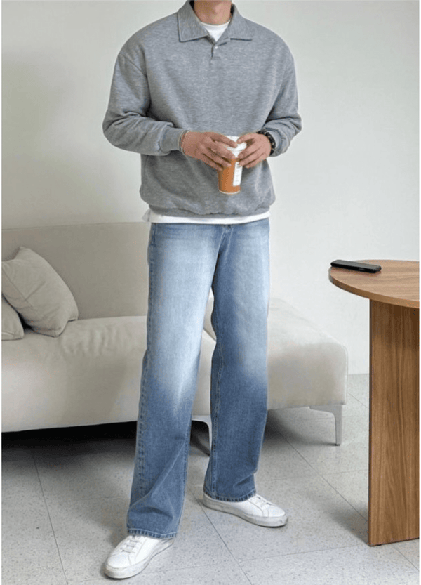 FLEECE-LINED COLLAR SHIRTS ( 3 COLORS )