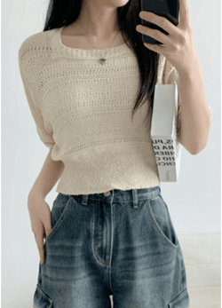 SUMMER SCASI BOUCLE KNIT ( 3 COLORS )