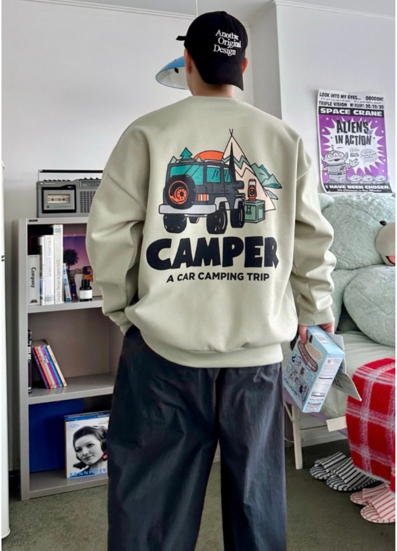 CAMPER SWEATSHIRT ( 2 COLORS )