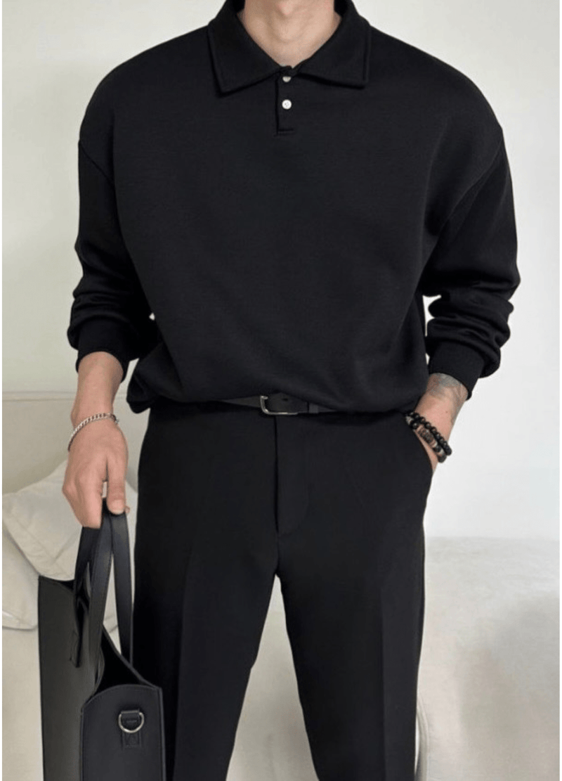 FLEECE-LINED COLLAR SHIRTS ( 3 COLORS )