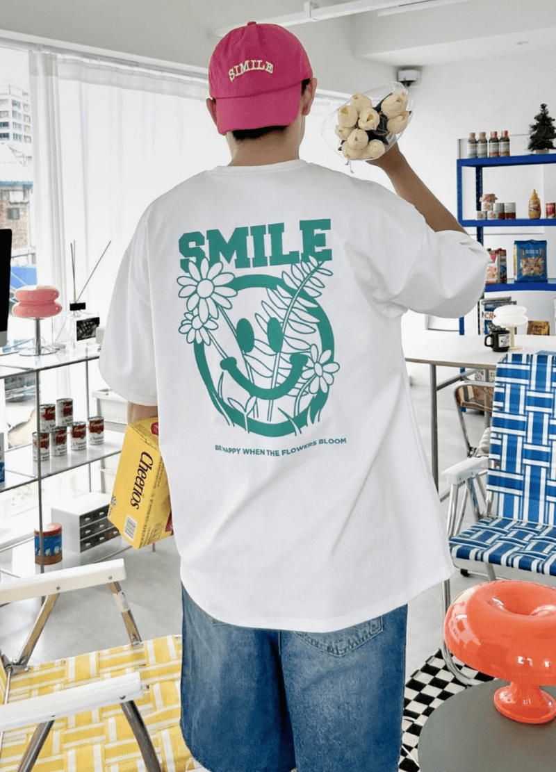 SMILE T-SHIRTS ( 2 COLORS )