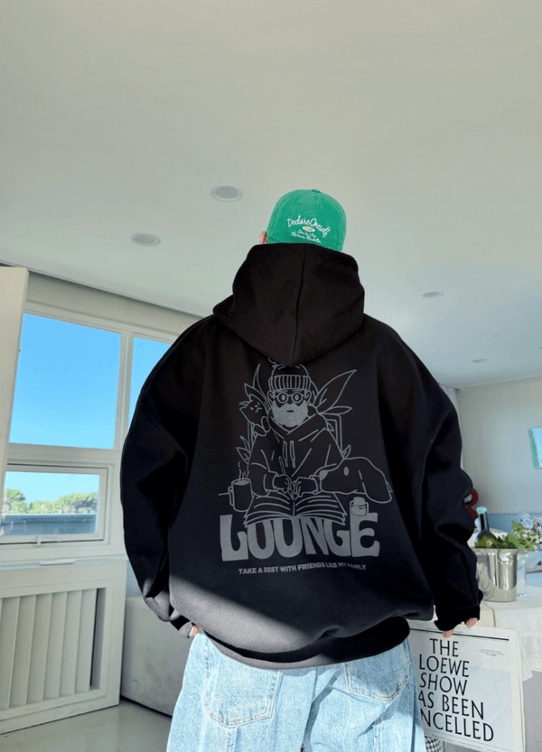 LOUNGE HOODIE ( 2 COLORS )